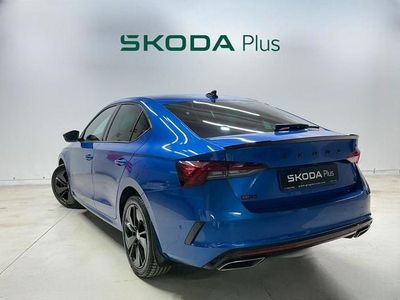 Usado Skoda Octavia RS 245 CV (180 kW) 2021 Azul