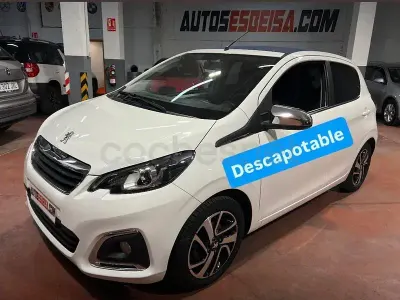 Usado Peugeot 108 Collection 72 CV (52 kW) 2020 Blanco Berlina