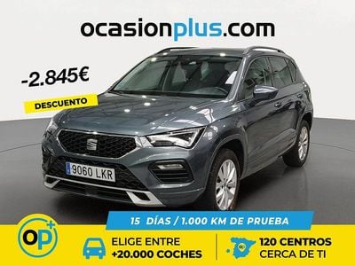 Usado Seat Ateca Style 150 CV (110 kW) 2020 Gris SUV