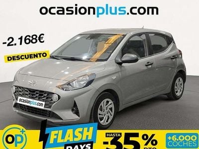 Usado Hyundai i10 67 CV (49 kW) 2022 Gris plata Utilitario