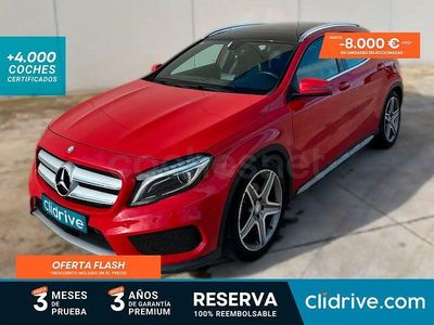 Usado Mercedes GLA220 AMG line 170 CV (125 kW) 2014 Rojo SUV