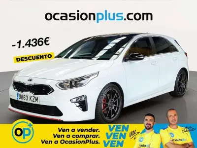 Usado Kia Ceed 140 CV (102 kW) 2019 Blanco Utilitario