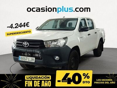 Blanco Usado 2020 Toyota HiLux Recogida | 28.600 € (Precio justo)
