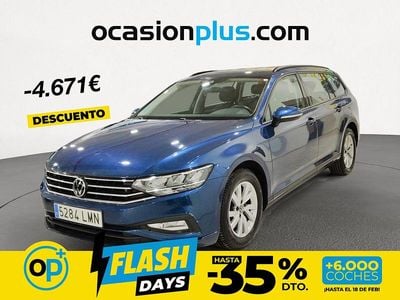 Usado VW Passat Business 150 CV (110 kW) 2021 Azul Familiar