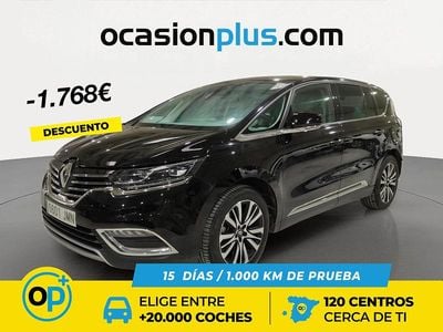 Usado Renault Espace Initiale Paris 160 CV (117 kW) 2016 Negro Monovolumen