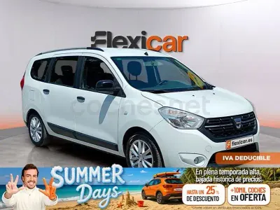 Usado Dacia Lodgy Comfort 115 CV (84 kW) 2022 Blanco Monovolumen