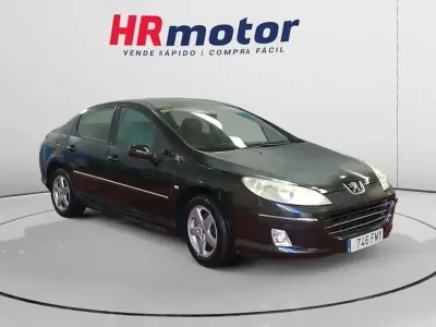 Usado Peugeot 407 136 CV (100 kW) 2007 Negro Berlina
