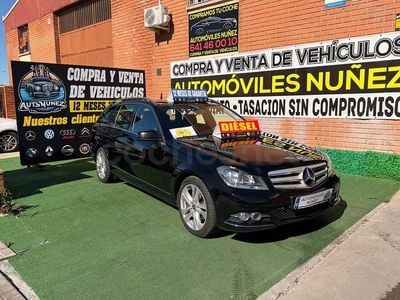 Usado Mercedes C250 Avantgarde 204 CV (150 kW) 2013 Negro Familiar