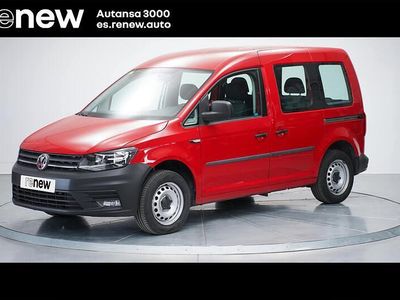 Usado VW Caddy Business 102 CV (75 kW) 2020 Rojo cola/2000 Monovolumen
