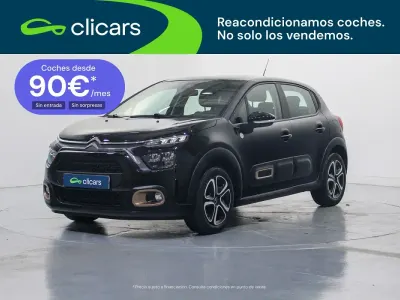 Usado Citroën C3 PureTech 83 CV (61 kW) 2023 Negro Utilitario