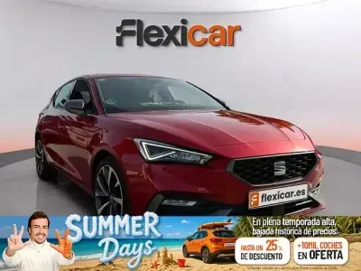 Usado Seat Leon FR 150 CV (110 kW) 2020 Rojo Berlina