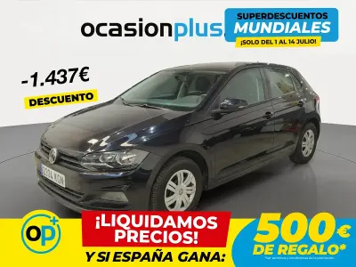 Usado VW Polo Edition 75 CV (55 kW) 2018 Negro Utilitario