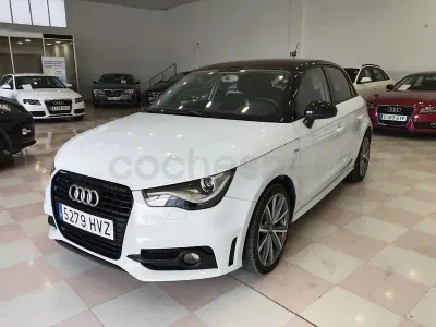 Usado Audi A1 Sportback Attraction 90 CV (66 kW) 2014 Blanco Utilitario