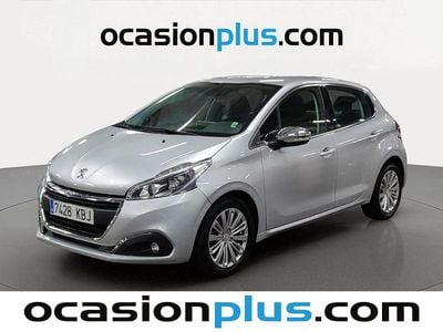 Usado Peugeot 208 Allure 110 CV (80 kW) 2017 Gris Utilitario
