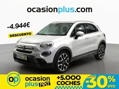 Usado Fiat 500X Cross 130 CV (95 kW) 2022 Gris SUV