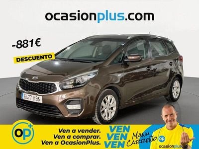 Usado Kia Carens 115 CV (84 kW) 2017 Marrón Monovolumen