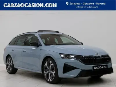 Occasion Skoda Octavia RS 265 PK (194 kW) 2024 Blauw Stationwagen