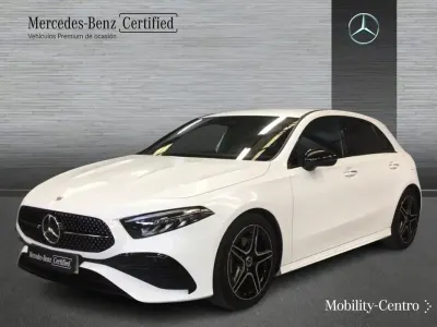 Usado Mercedes A180 AMG line 136 CV (100 kW) 2025 Blanco polar  pintura unicolor