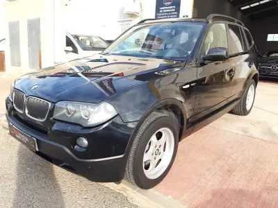 Usado BMW X3 150 CV (110 kW) 2008 Negro SUV