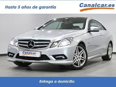 Usado Mercedes E350 231 CV (169 kW) 2011 Gris Coupe