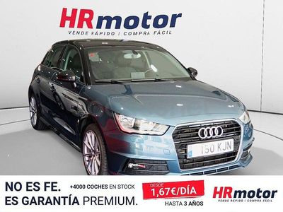 Usado Audi A1 Sportback 90 CV (66 kW) 2018 Azul Utilitario