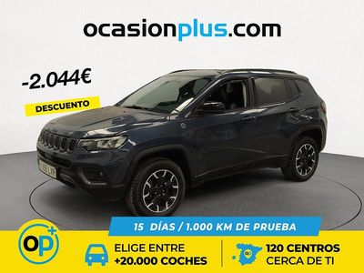 Usado Jeep Compass Trailhawk 240 CV (176 kW) 2022 Azul SUV