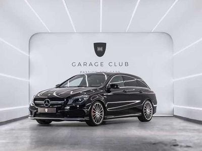 Usado Mercedes CLA45 AMG Shooting Brake AMG 381 CV (280 kW) 2015 Negro Familiar
