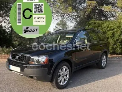 Usado Volvo XC90 Momentum 210 CV (154 kW) 2004 Negro SUV