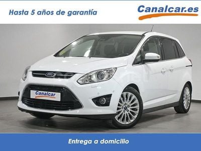 Usado Ford Grand C-Max Titanium 115 CV (84 kW) 2015 Blanco Monovolumen