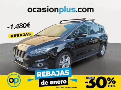 Negro Usado 2017 Ford S-MAX Titanium Monovolumen | 13.510 € (Buen precio)