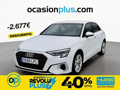 Usado Audi A3 e-tron Advanced Plus 204 CV (150 kW) 2021 Blanco Utilitario