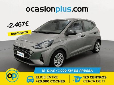Usado Hyundai i10 67 CV (49 kW) 2022 Gris Utilitario