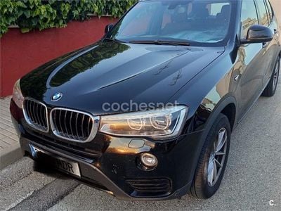 Usado BMW X3 190 CV (139 kW) 2017 Negro SUV