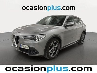 Usado Alfa Romeo Stelvio Super 150 CV (110 kW) 2018 Gris SUV