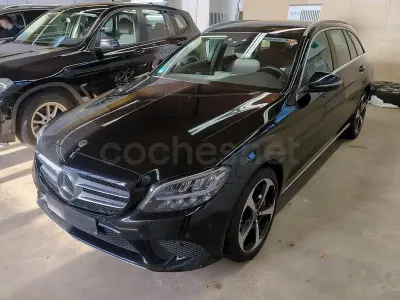 Usado Mercedes C300e 306 CV (225 kW) 2021 Negro Familiar