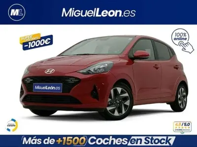 Usado Hyundai i10 67 CV (49 kW) 2025 Rojo Utilitario
