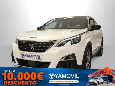 Usado Peugeot 3008 GT-line 130 CV (95 kW) 2019 Blanco SUV