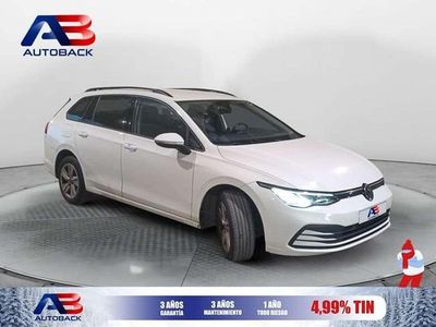 Usado VW Golf VIII Life 110 CV (80 kW) 2021 Blanco Familiar