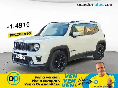 Usado Jeep Renegade Night Eagle 120 CV (88 kW) 2022 Blanco SUV
