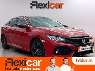 Rojo Usado 2018 Honda Civic Elegance Berlina | 17.990 € (Un poco caro)