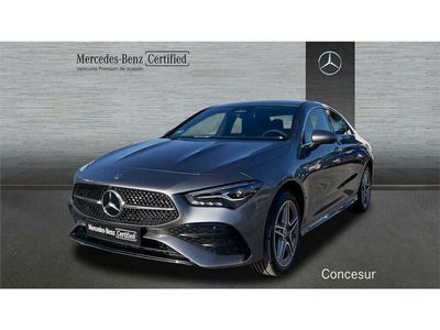 Usado Mercedes CLA250e AMG line 218 CV (160 kW) 2024 Gris montaña Coupe