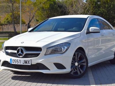 Brugt Mercedes CLA200 Urban 136 HK (100 kW) 2016 Hvid Sedan