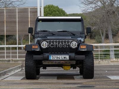 Usado Jeep Wrangler 121 CV (88 kW) 2000 Negro SUV