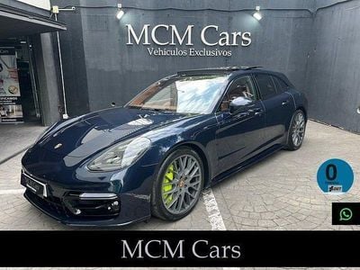 Usado Porsche Panamera Turbo S Sport Turismo 680 CV (500 kW) 2018 Azul Berlina