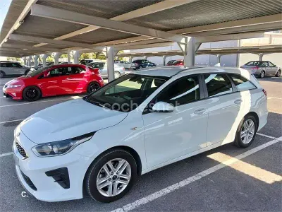 Usado Kia Ceed 115 CV (84 kW) 2020 Blanco Utilitario