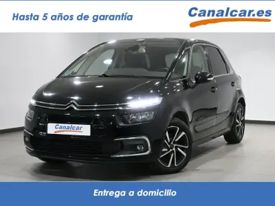 Usado Citroën C4 SpaceTourer Feel 130 CV (95 kW) 2018 Negro Monovolumen