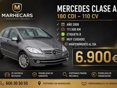 Käytetty Mercedes A180
