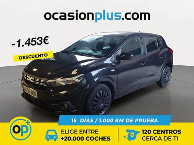 Negro Usado 2023 Dacia Sandero Expression Berlina | 15.990 € (Precio justo)