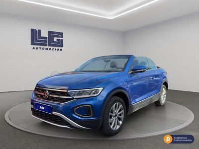 Usado VW T-Roc Style 110 CV (80 kW) 2022 Azul SUV