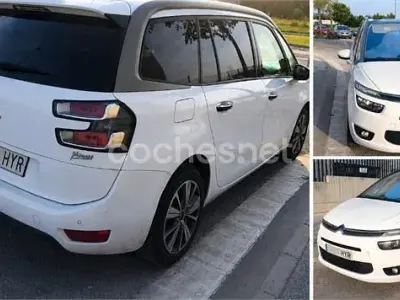 Usado Citroën Grand C4 Picasso Intensive+ 115 CV (84 kW) 2014 Blanco Monovolumen